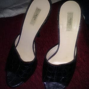 Women open back heels